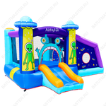 Батут для детей на дачу "Космос" 3,35*2,65*1,85 м