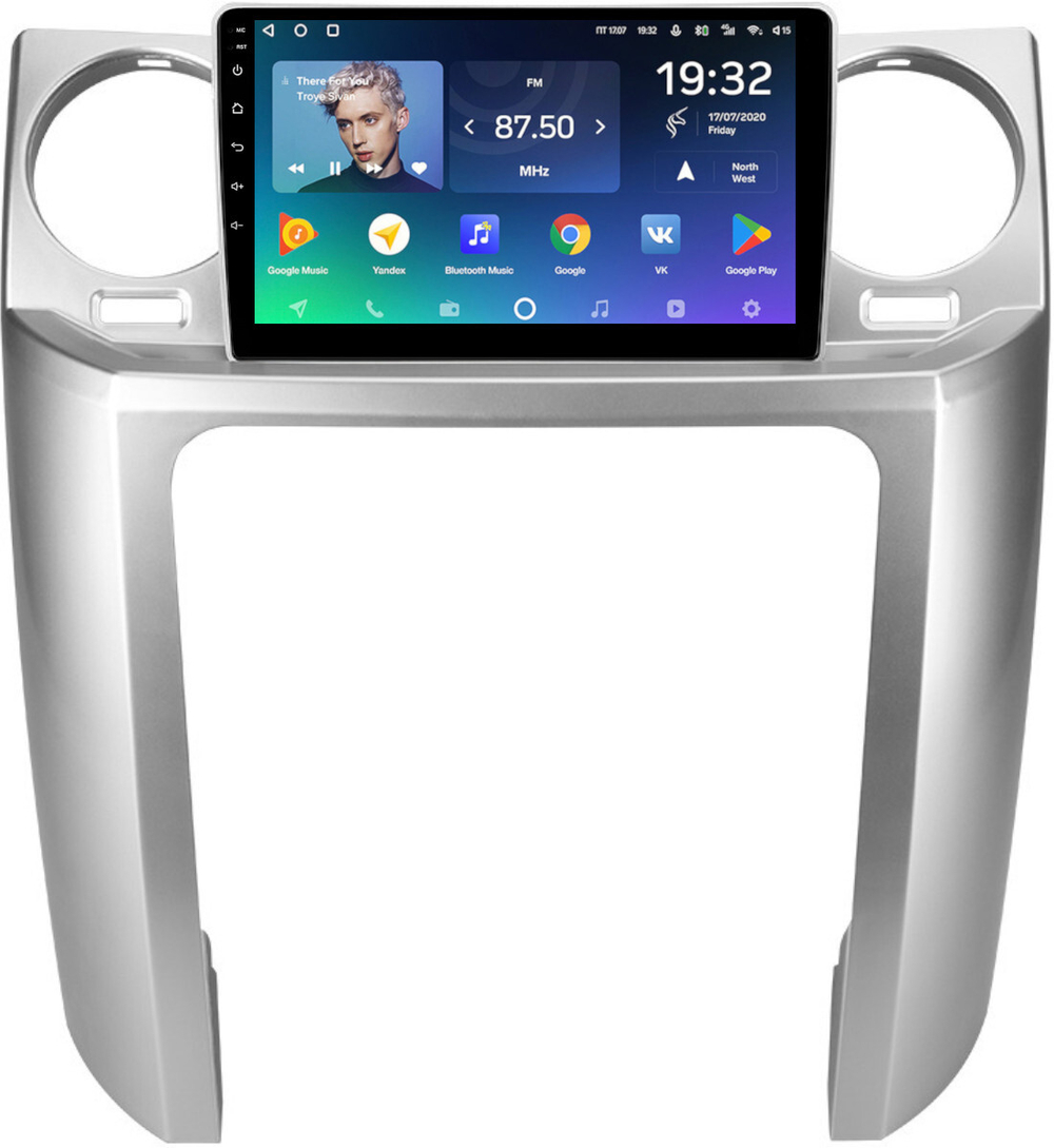 Магнитола для Land Rover Discovery 3 2005-2009 (закругленные углы) - Teyes SPRO+ Android 10, ТОП процессор, 4-32, SIM-слот