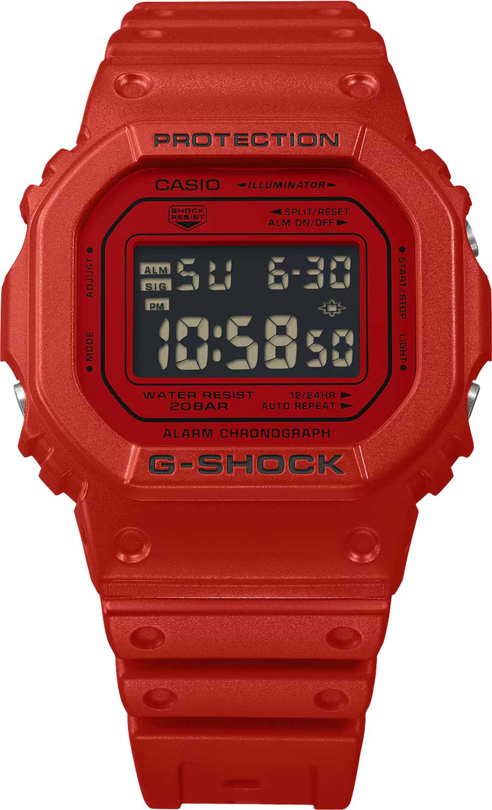 Мужские наручные часы Casio G-Shock DW-5600RRB-4