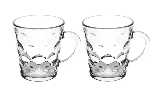 Набор стеклянных кружек Glasslock RM404-2 (280ml х 2)