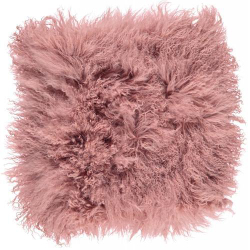 Подушка Tibetan Old Rose Подушка мех Natures Collection 40x40 Розовый