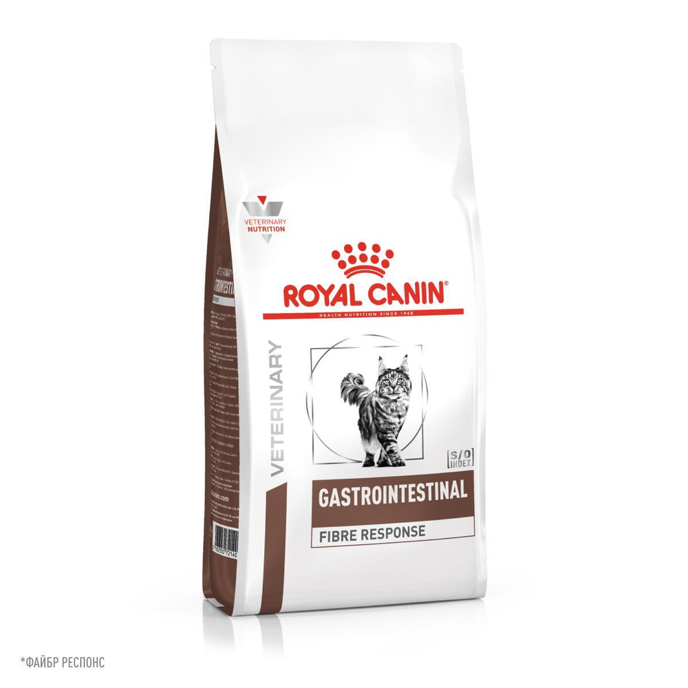 Royal Canin Gastrointestinal Fibre Response Корм сухой диетический для кошек при запорах 2 кг