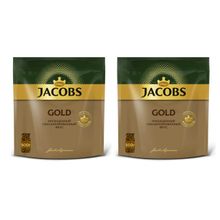 Кофе растворимый Jacobs Gold, 500 г, 2 шт