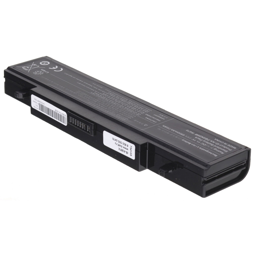 Аккумулятор iBatt 6800mAh для ноутбуков Samsung AA-PB9NC5B, AA-PL9NC2B