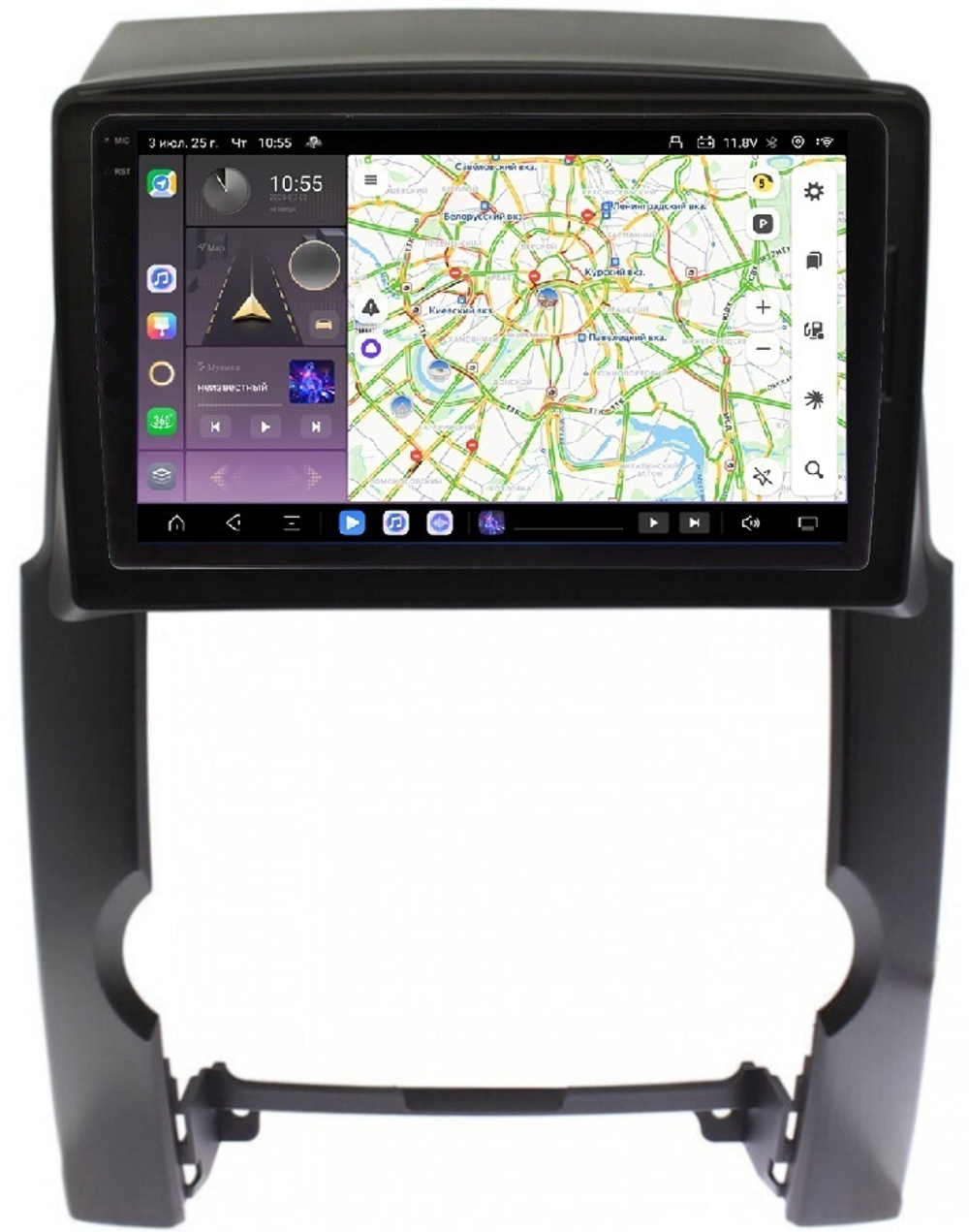 Магнитола для KIA Sorento XM 2009-2012 - Carmedia OL-1748 QLed+2K, Android 13, TS20, CarPlay, 4G SIM-слот