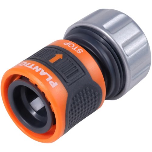 Коннектор Plantic light 1/2-5/8" c металлическим фиксатором аквастоп   39379-01