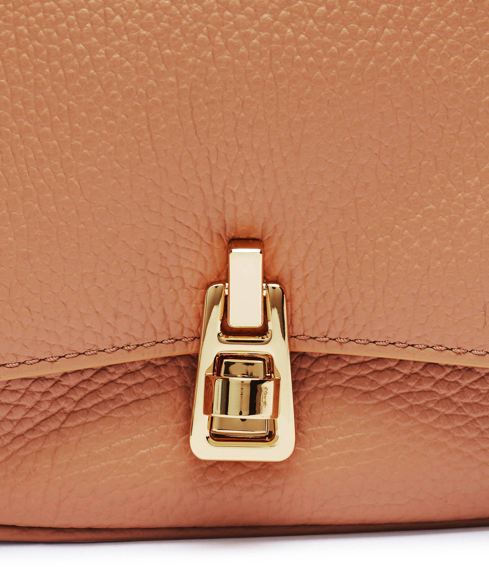 Кожаная сумка через плечо Coccinelle - бежевый(E1 PQR 18 03 01)