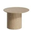 Столик Type D 50 см со смещенным основанием D 29 см (натуральный дуб)