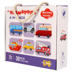 Пазл Машины 39эл., коробка 88770