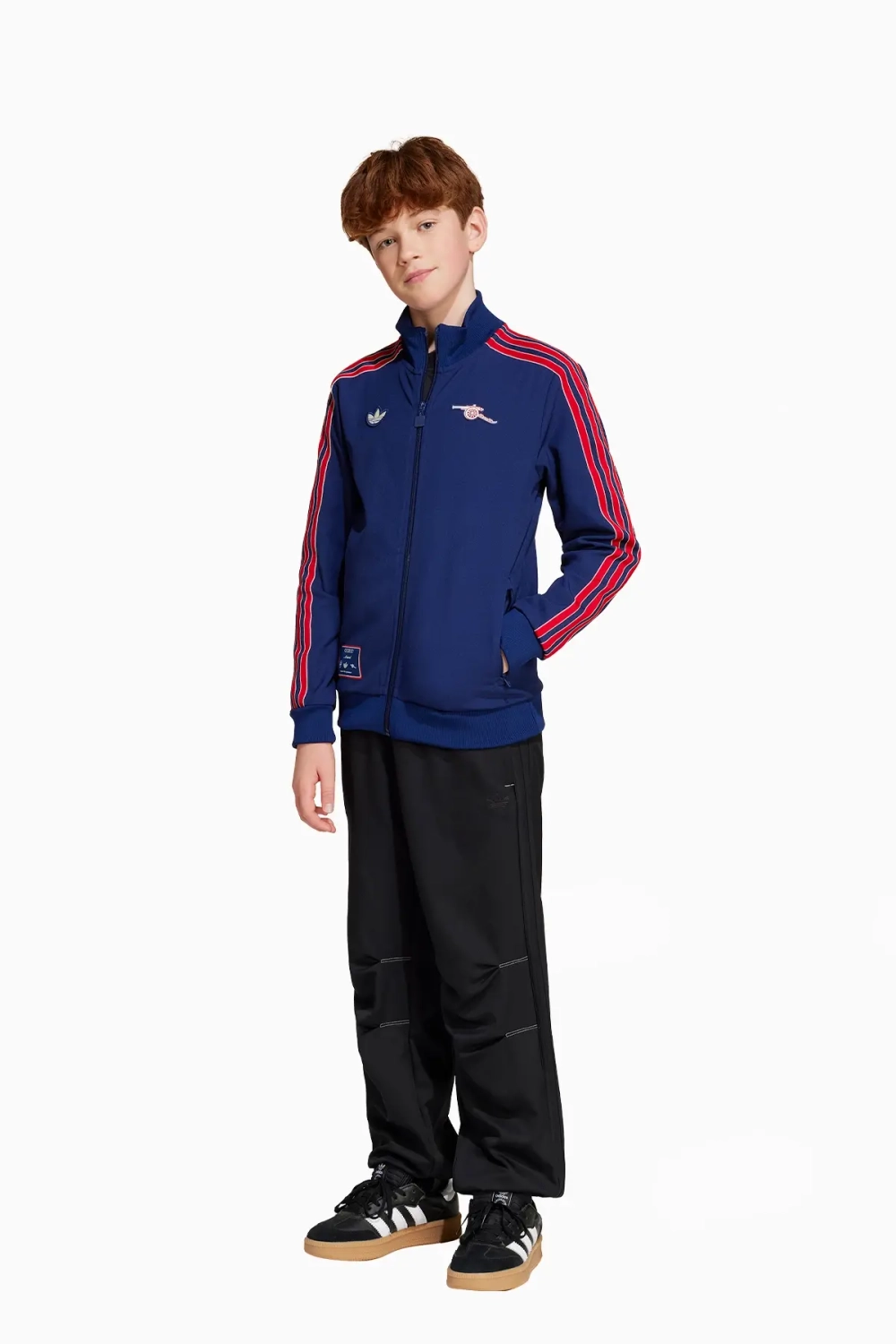 Кофта adidas Arsenal FC 24/25 Terrace Icons Full-Zip Junior - темно-синий
