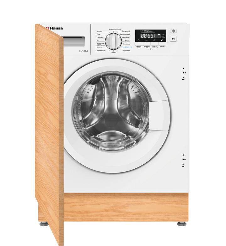 Встраиваемая стиральная машина Hansa WHE14018BI