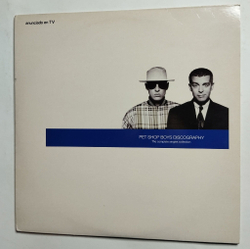 Винтажная виниловая пластинка LP Pet Shop Boys Discography (The Complete Singles Collection) (Spain 1991)