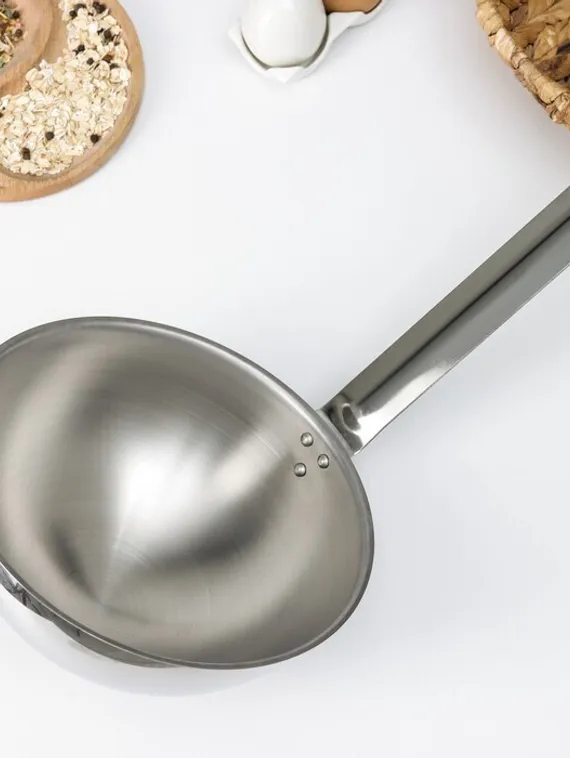 Половник, 2 л, d=22 см, цельнометаллическая ручка