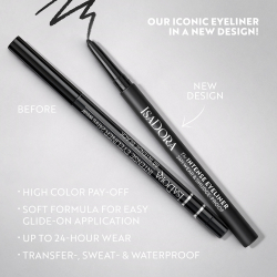 IsaDora The Intense Eyeliner - Долговечный водостойкий карандаш для глаз, 0,35 g