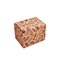 GAEM Art ГКП-24 Коробка 4-х клапанная гофрокартон 120х80х80