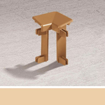 103 Внутр. угол к пл. для ковролина "Cezar" Бежевый