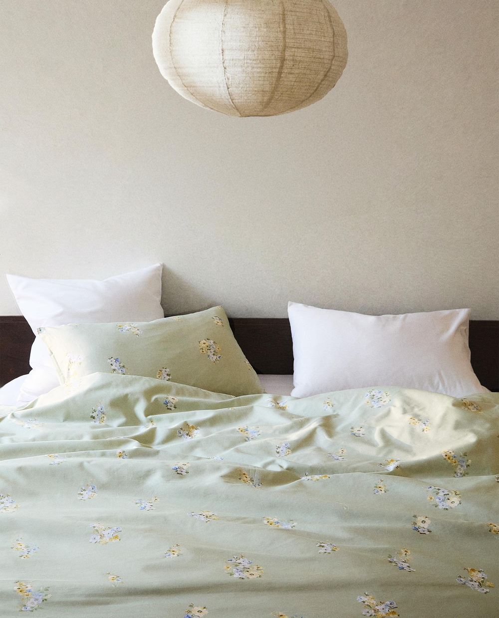 Пододеяльник Zara Home сатин, хлопок 100%, с цветочным принтом, 7110/088