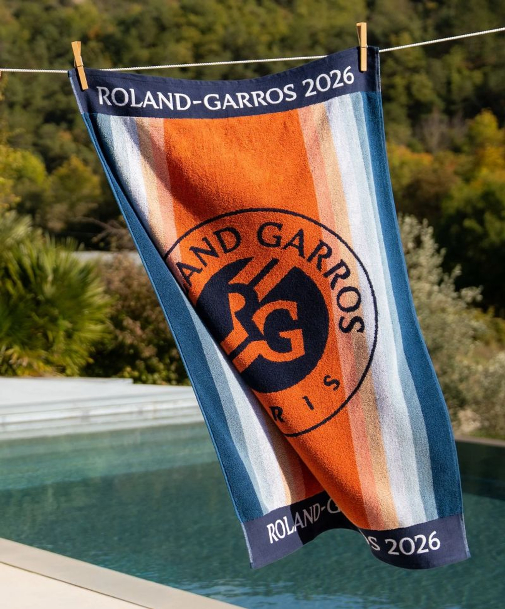 Полотенце теннисное Roland Garros Official Players Logo 2026 - multicolor