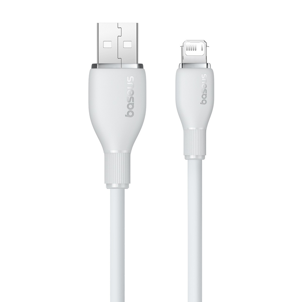 USB - Lightning Кабель Baseus Pudding | Fast Charging 2.4A - White