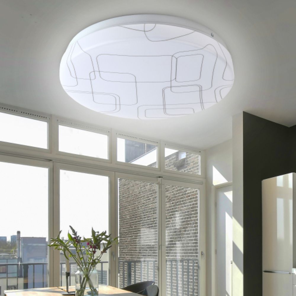 Светильник потолочный светодиодный ЭРА SPB-6 Slim 2 36-4K без ДУ 36Вт 4000K | Светильники SPB-6 без ДУ