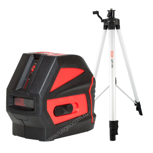 Лазерный уровень RGK PR-110 + штатив RGK LET-170