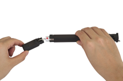 Самокат Mini Micro Deluxe Magic LED аква