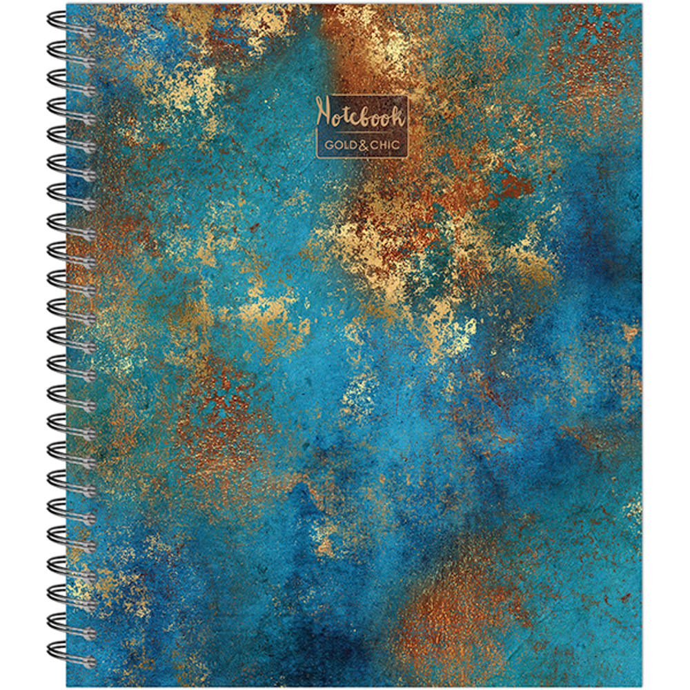НОВИНКА! ТЕТРАДЬ ОБЩАЯ 96 ЛИСТОВ НА СПИРАЛИ “Gold&amp;Chic”