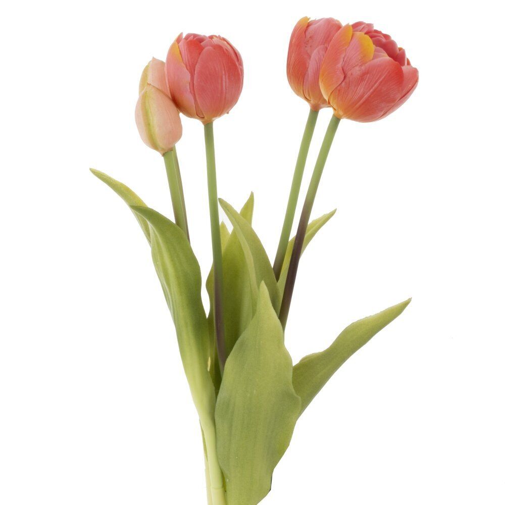 GAEM Цветы искусственные "Букет Тюльпанов" (Real Touch), L12 W12 H38 см