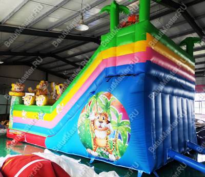 Коммерческий батут «Тигриная страна », 8*5*5 м