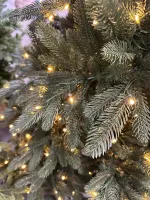 Елка с гирляндой "Никольская" (Литая хвоя) 210 см / 2,1 м