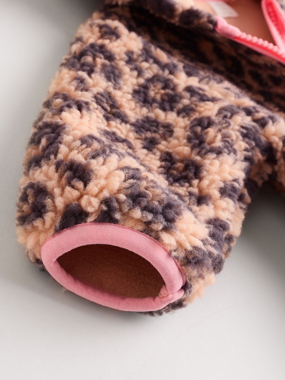 Куртка флисовая для малышей Next K91-434, Бежевый, Коричневый