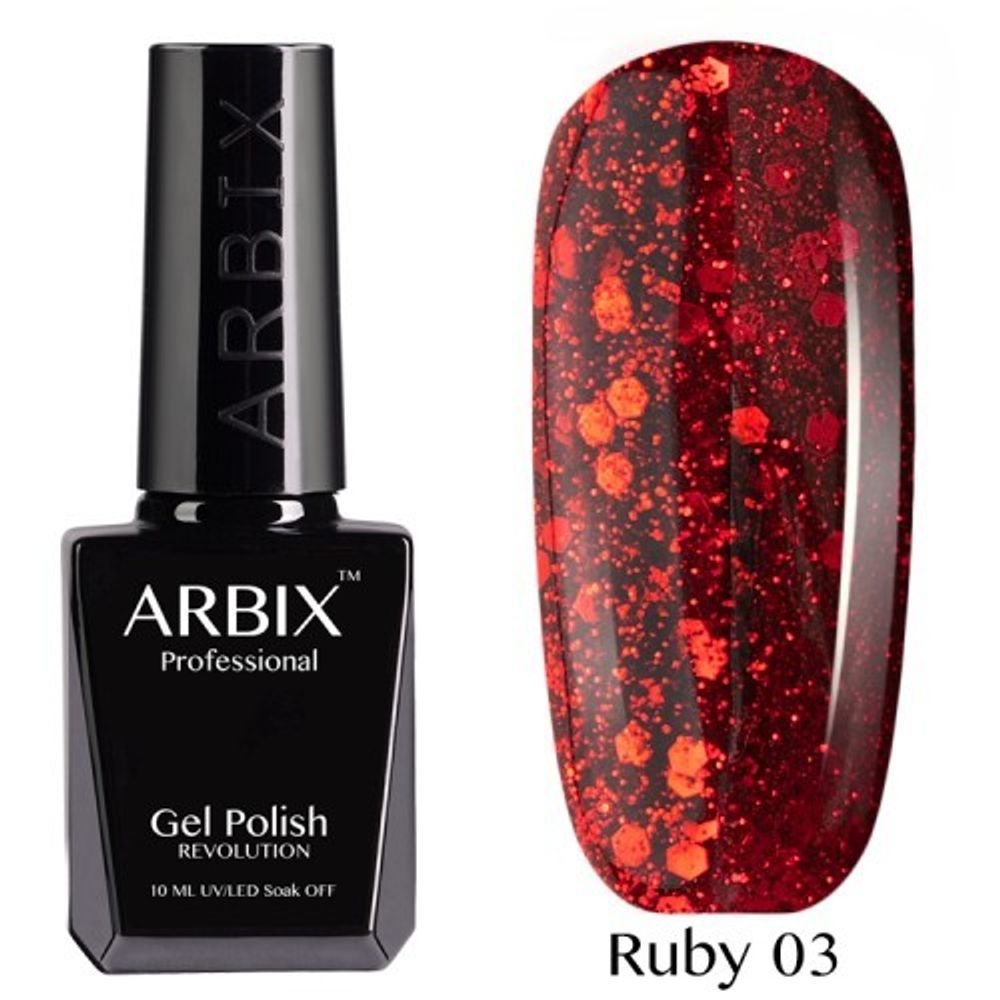 Гель-лак Arbix Ruby Испания №003