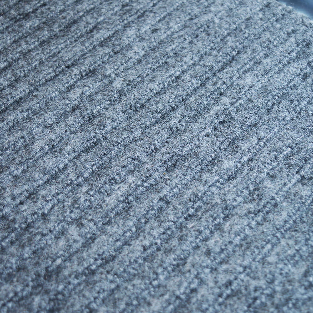 Коврик 40*60см влаговпитывающий ребристый, серый