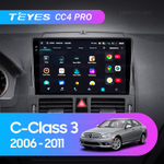 Teyes CC4 Pro 9" для Mercedes Benz С-Class 3 2006-2011
