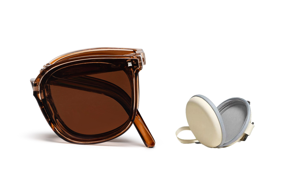 ERROR Plate Frame Irregular Shape Sunglasses Unisex