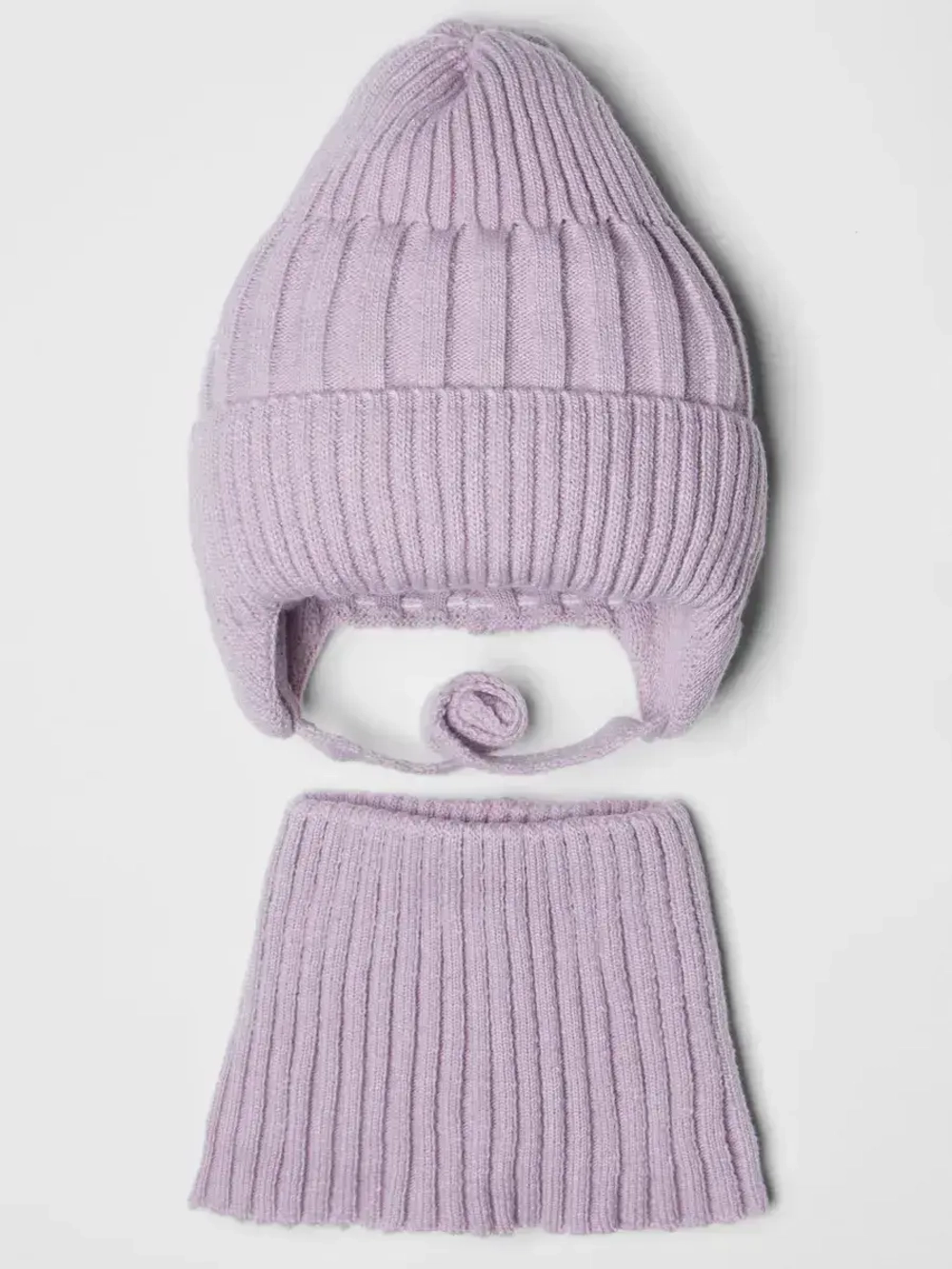 Шапка детская осенняя со снудом