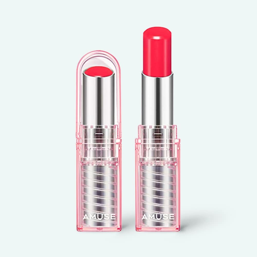 AMUSE Dew Balm #04 Бальзам Cherry: холодный тон молодой вишни