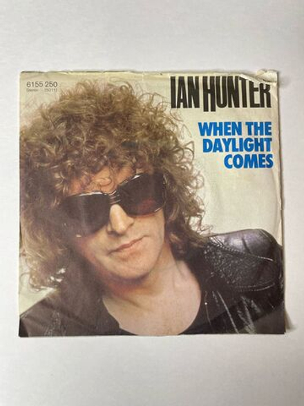Винтажная виниловая пластинка LP Ian Hunter When The Daylight Comes (Germany 1979) 7 дюймов