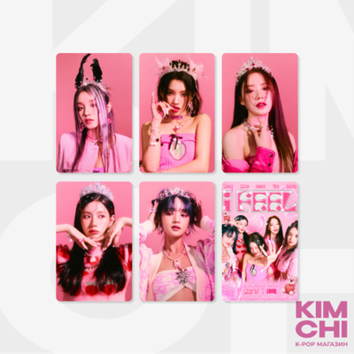 Набор фотокарточек - (G)I-DLE - I Feel