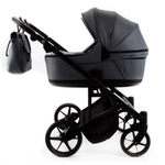 Детская универсальная коляска Adamex LEO DUO (2в1) DUO-TK60 - Серый