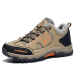 PROTECTCAMEL Men"s Fleece Lined Athletic Shoes Insulated Shoes Men"s