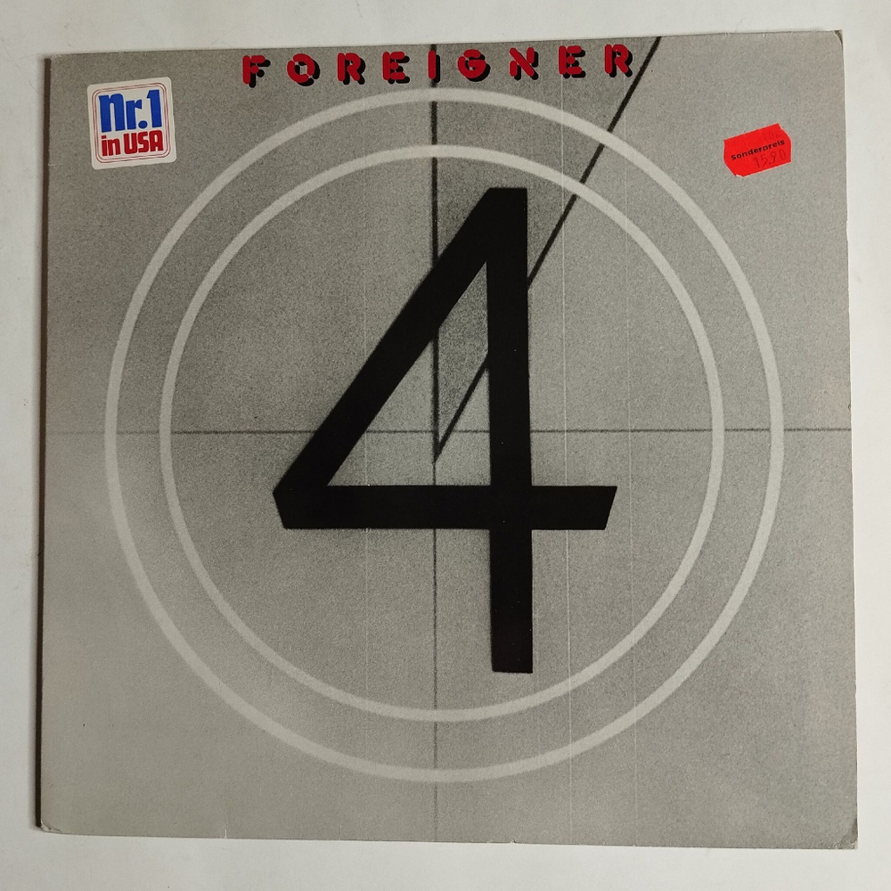 Винтажная виниловая пластинка LP Foreigner 4 (Germany 1981)