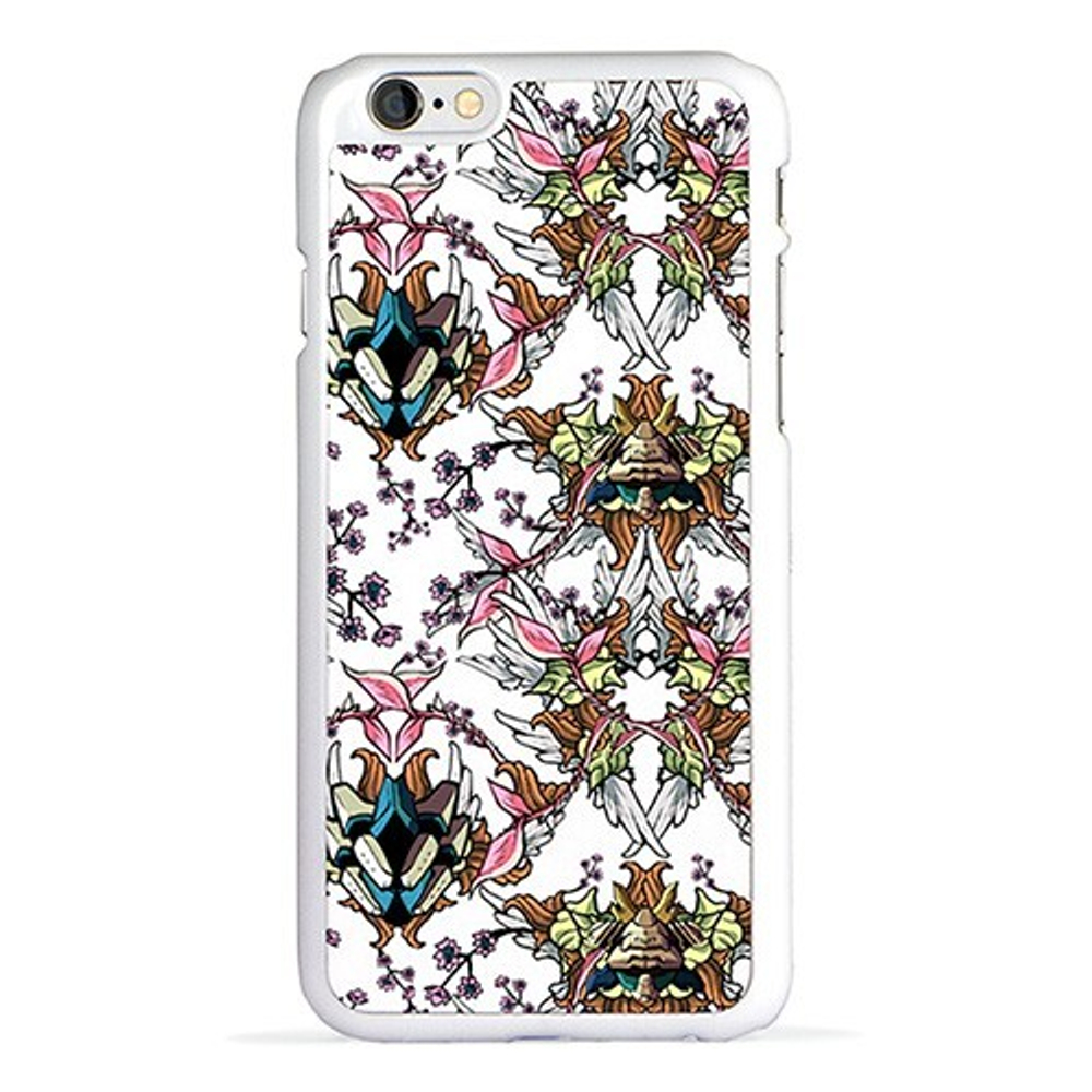 Чехол 2D для IPhone 6/6S, пластик (белый)