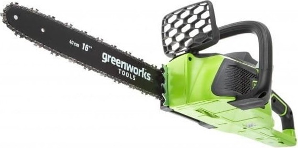 Пила цепная аккумуляторная GREENWORKS GD40CS15K2 40V, бесщеточная 2005707UA