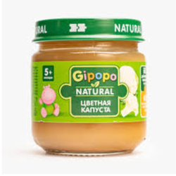 Пюре фруктовое Gipopo Груша 4+ 80 гр