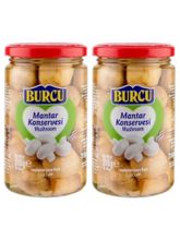 Грибы консервированные целые Burcu Mantar 310 г x 2 шт