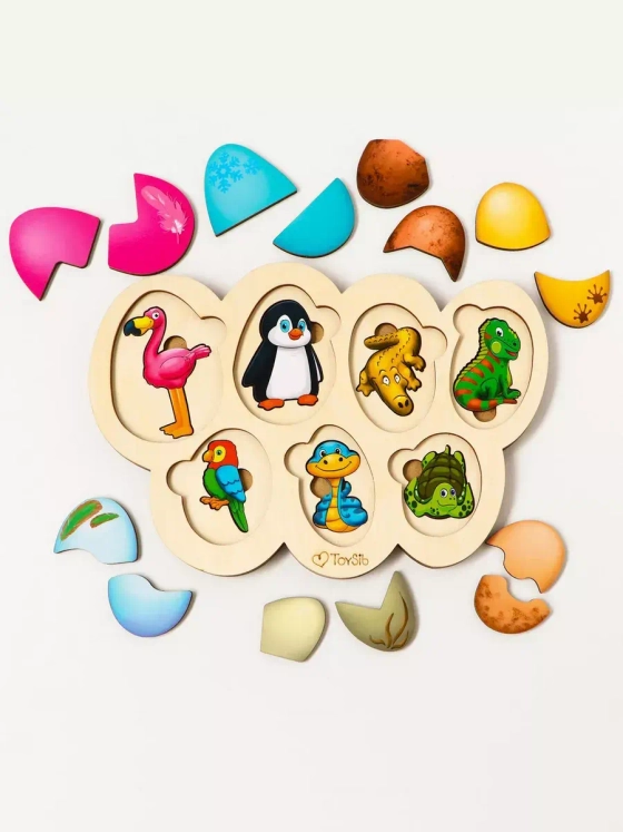 Рамка-вкладыш Кто в яйце