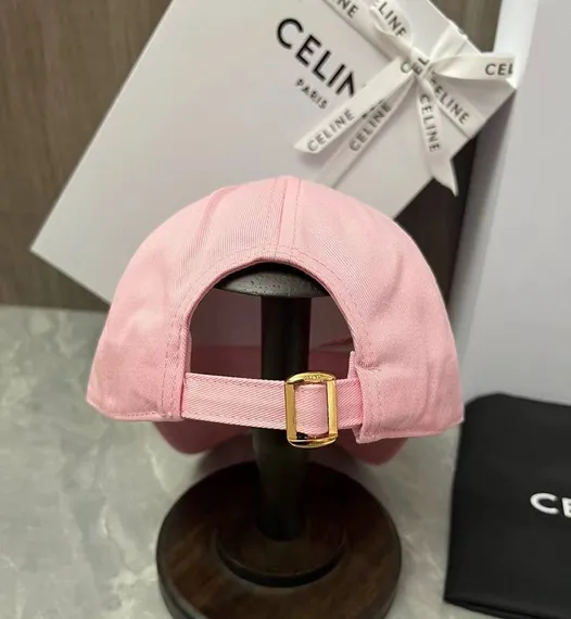 Бейсболка CELINE из хлопка, розовый