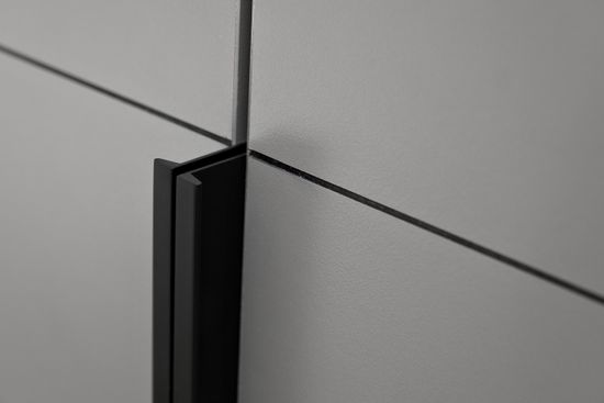 GD-10013/2-6 Шкаф Alto двухд с полками, цвет серый Кобальт, фасад глухой 100*57*228.5см