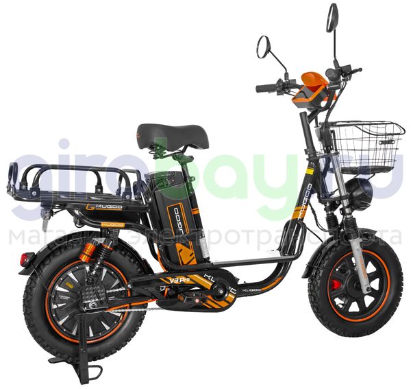 Электровелосипед Kugoo Kirin V3 PRO (60V/21Ah) 2025 года внедорожная резина